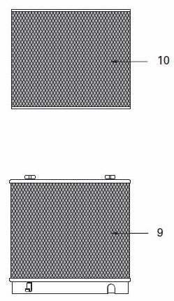 After Filter Replacement Element Only (F-600 Series 8, F-600 Series 7, F-600 Series 6, F-900 Series 8, F-900 Series 7, F-900 Series 6, F-1200 Series 8)